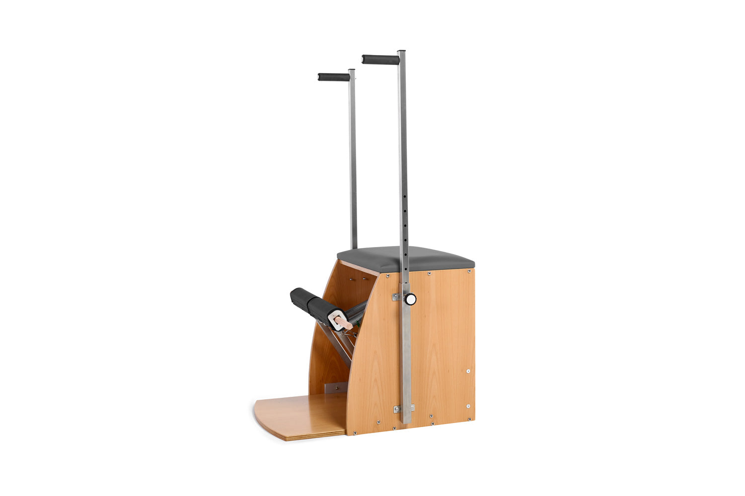 Split Pedal Combo Wunda Chair with Adjustable Handles in Basalt Upholstery in Australia