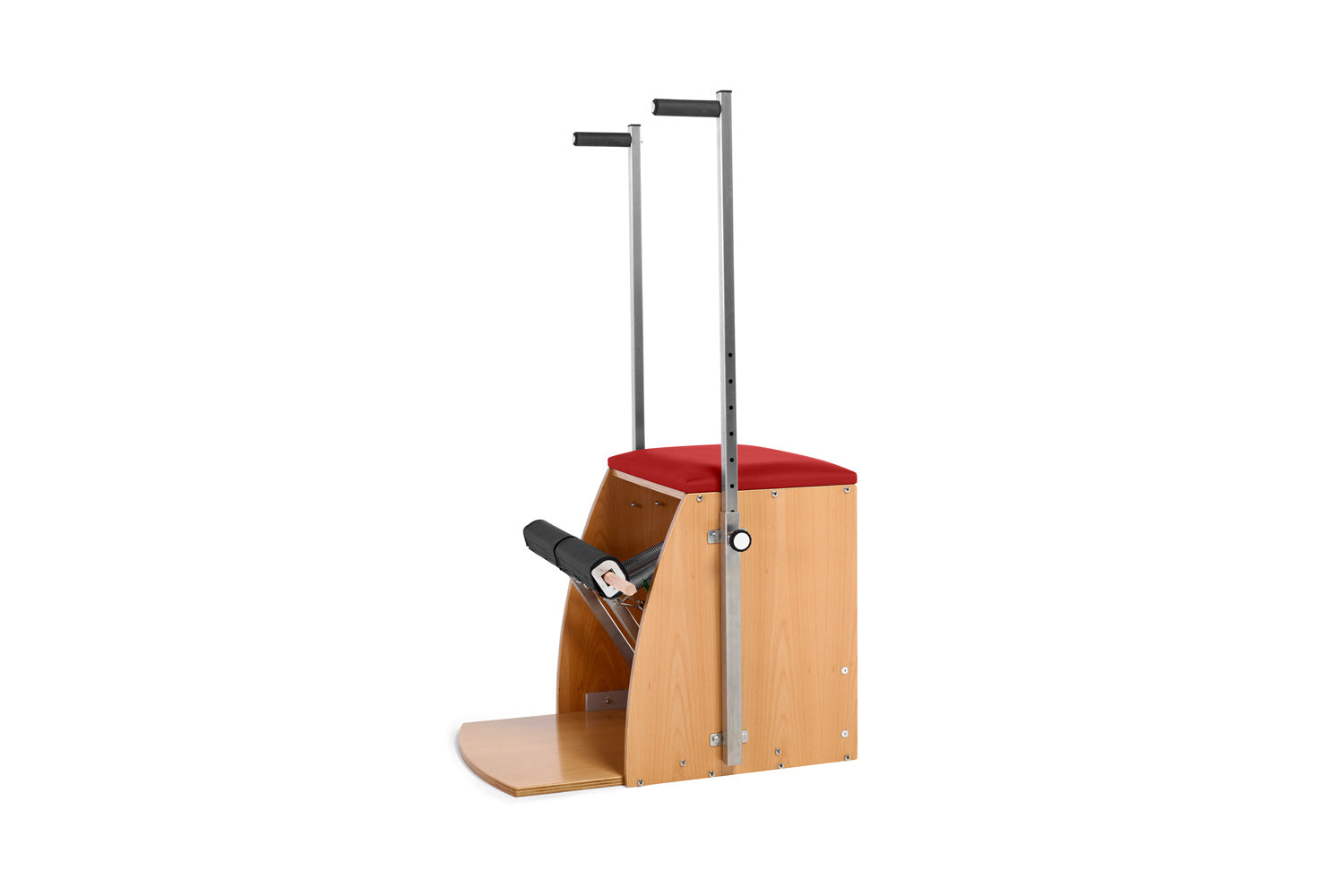 Split Pedal Combo Wunda Chair with Adjustable Handles in Lobster Upholstery in Australia