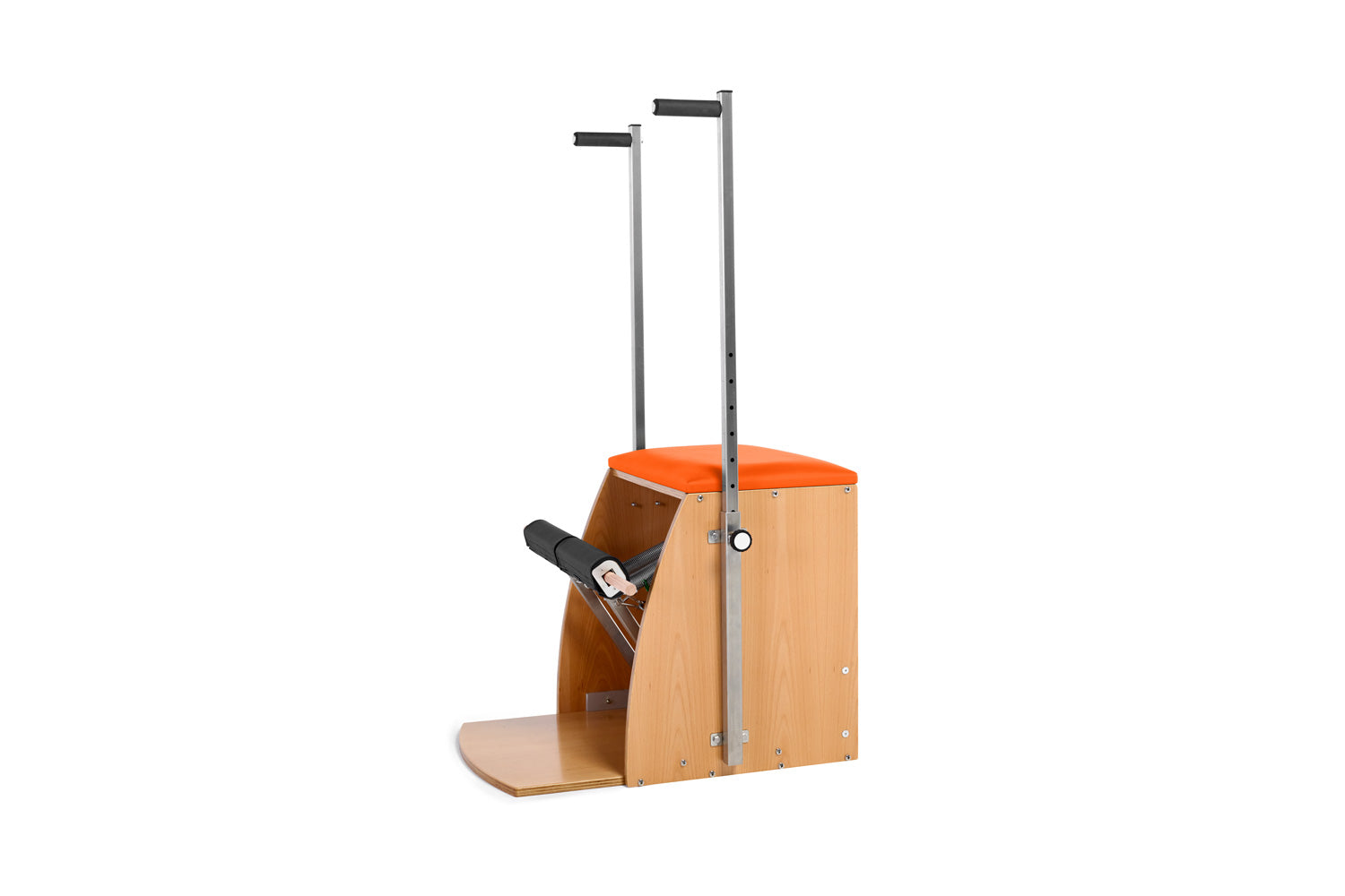 Split Pedal Combo Wunda Chair with Adjustable Handles in Mango Upholstery in Australia
