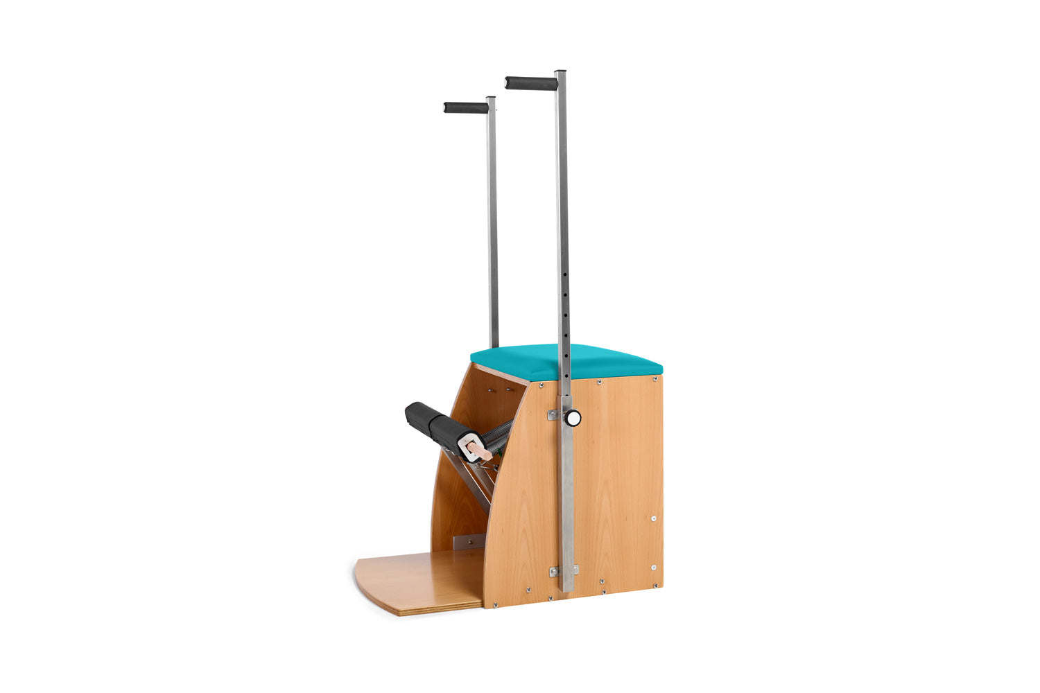 Split Pedal Combo Wunda Chair with Adjustable Handles in Seaspray Upholstery in Australia